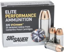 Sig Sauer Elite Ammo Performance 45 ACP 200GR