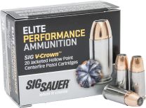 Sig Sauer Ammo Elite Performance 9mm 124GR