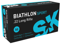 SK Biathlon Sport .22LR 40GR LRN, 50-Pack