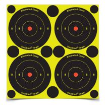 Birchwood Casey Shoot-N-C Targets: Bull's-Eye 3" Round Target