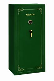 Stack On 22 Gun Fully Convertible Security Safe with Combination Lock, Matte Hunter Green