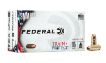 Federal Train & Protect 9MM JHP, 50-Pack
