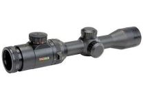 TruGlo TruBrite Dual Illumination Riflescope 3-12x44mm Bullet Drop Compensator Reticle 1/4" MOA, Black