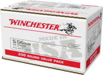 Winchester 5.56mm 55GR FMJ, 200-Pack