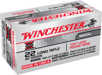 Winchester Super-X Ammo .22LR 40GR LRN, 50-Pack