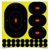 Birchwood Casey Shoot-N-C Targets: Silhouette 9" Oval Target, 5 Pack
