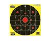 Birchwood Casey Dirty Bird Chartreuse Bull's Eye Target 12", 4 Pack